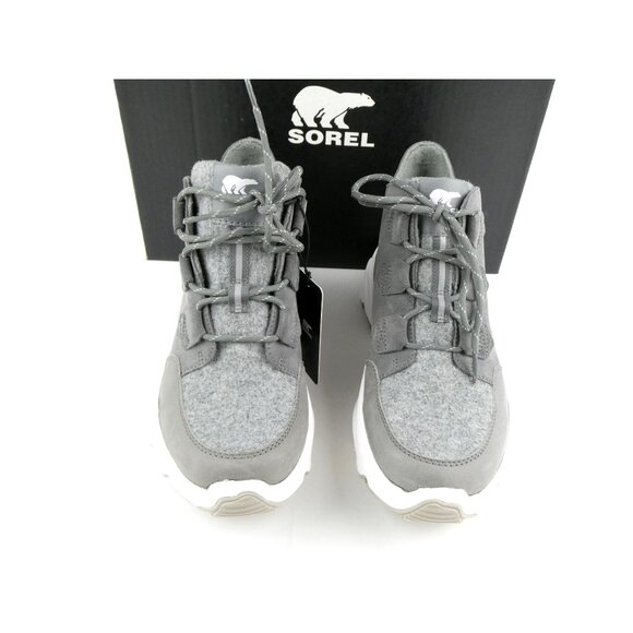 Sorel Women's Kinetic Breakthru Caribou Waterproof Insulated Boots 9.5 Quarry/Se - Picture 1 of 16